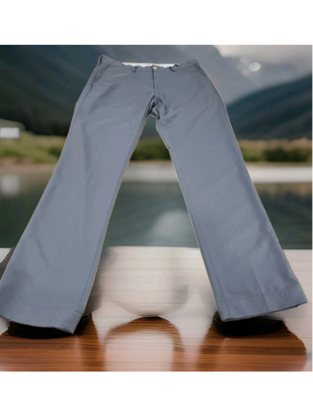 Polo Ralph Lauren Mens Pants 34/34 Slim Fit Gray